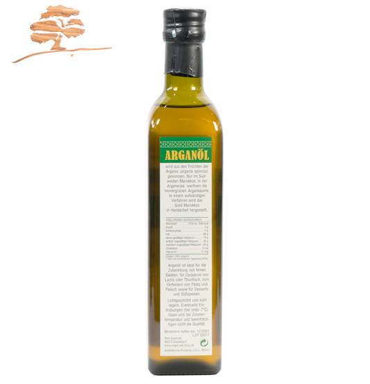 Original Argan Speiseöl, 100 % reine Qualität, 500 ml