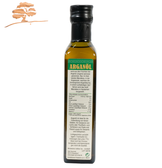 Original Argan Speiseöl, 100 % reine Qualität, 250 ml