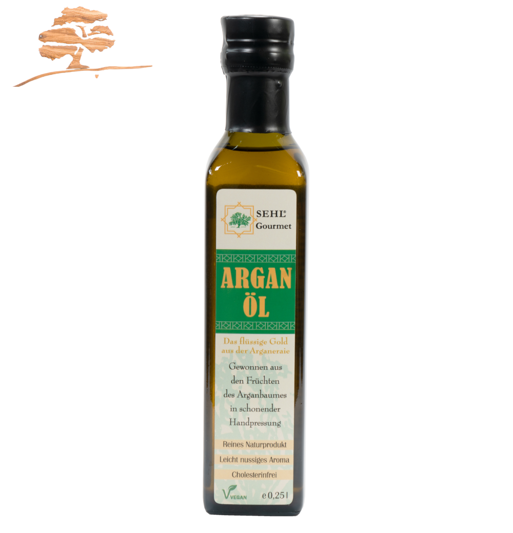 Original Argan Speiseöl, 100 % reine Qualität, 250 ml