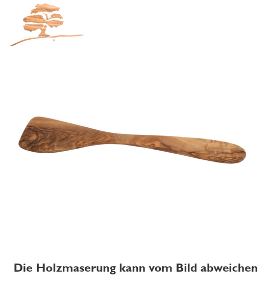 Pfannenwender aus Olivenholz 100% natürlich - ohne Schadstoffe Gr.M