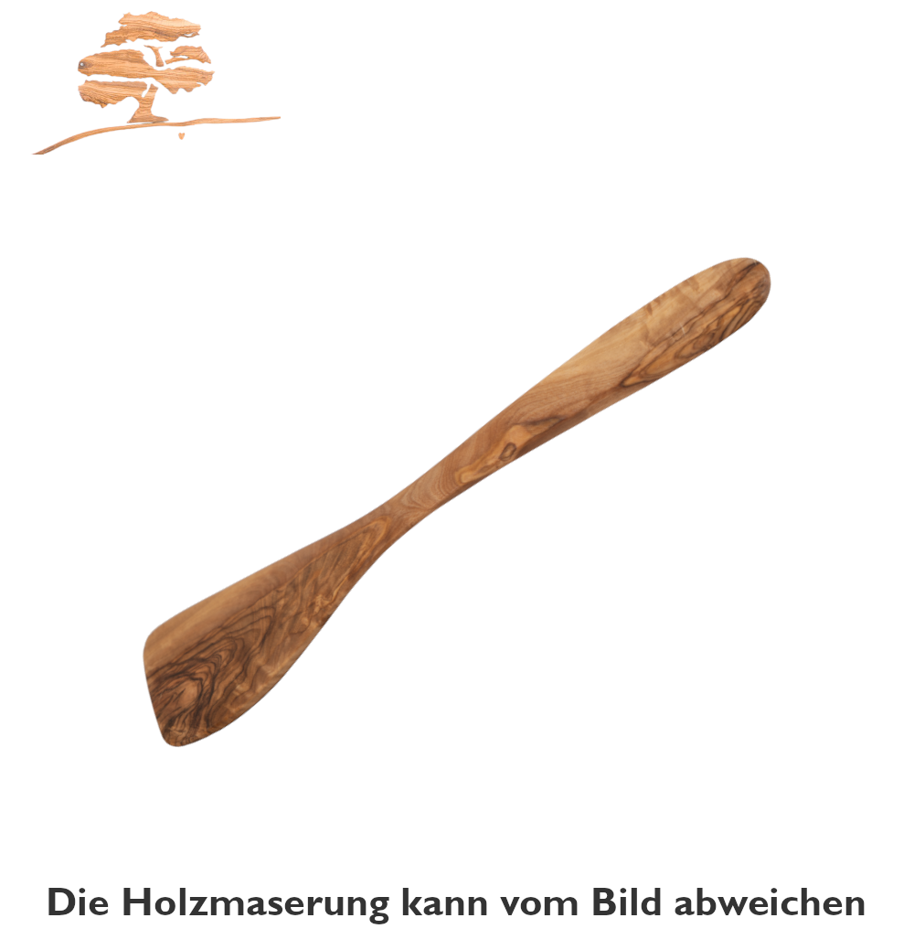 Pfannenwender aus Olivenholz 100% natürlich - ohne Schadstoffe Gr.M