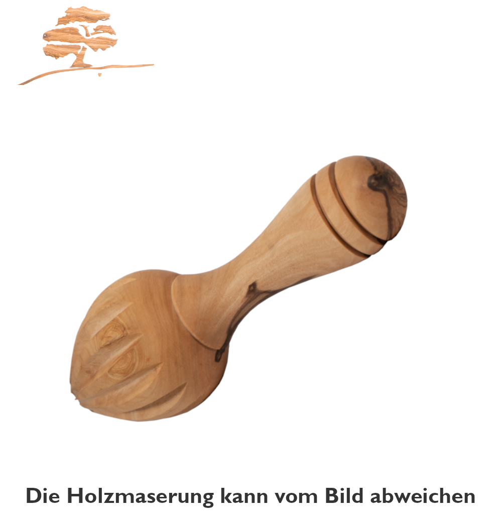 Zitronenpresse aus Olivenholz Hohe Qualität