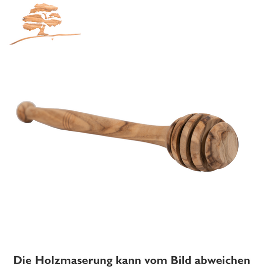 Honiglöffel aus Olivenholz 100% natürliches, unbehandeltes Olivenholz