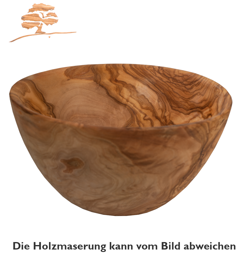 Olivenholz Schale / Obstschale / Salatschale aus Olivenholz